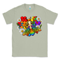 Matcha pride bee with daisy lgbtq Classic Tee - texasbilliewilder