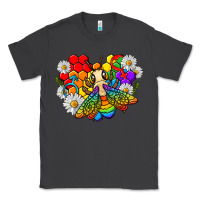 Smoke pride bee with daisy lgbtq Classic Tee - texasbilliewilder