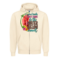Sandshell if you drink don t drive do the watermelon crawl Zipper Hoodie - Zillion Design Studio