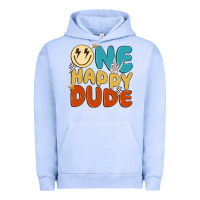 Pigment Grape Ice one happy dude Urban Hoodie - MaliasSmallBusiness