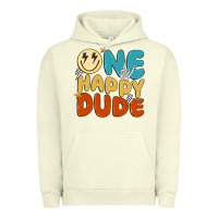 Pigment Pistachio one happy dude Urban Hoodie - MaliasSmallBusiness