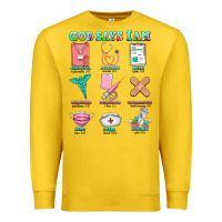 Lemon nurse god says i am  nurse elements Premium Sweatshirt - AdoDesignShop