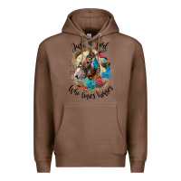 Chestnut just a girl who loves horses haflinger Premium Hoodie - LillyAllenDesigns