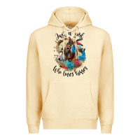 Pina Colada just a girl who loves horses haflinger Premium Hoodie - LillyAllenDesigns