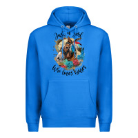 True Royal just a girl who loves horses haflinger Premium Hoodie - LillyAllenDesigns