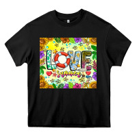 Black Love Summer Heavy Core Tee - CowhideDigitalArt