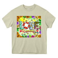 Mossy Love Summer Heavy Core Tee - CowhideDigitalArt