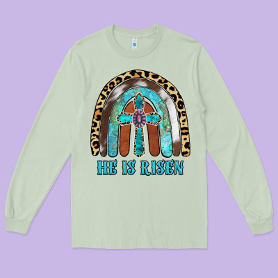 Long Sleeve Tee He Is Risen