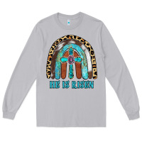 Moon Dust He Is Risen Long Sleeve Tee - RanaPortraitStore