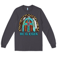 Smoke He Is Risen Long Sleeve Tee - RanaPortraitStore