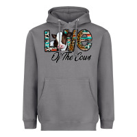 Storm love of the cows Heavyweight Hoodie - CowhideDigitalArt
