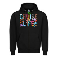 Black cruise life Zipper Hoodie - Zillion Design Studio