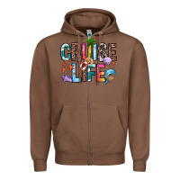 Chestnut cruise life Zipper Hoodie - Zillion Design Studio