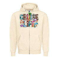 Sandshell cruise life Zipper Hoodie - Zillion Design Studio