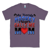 Lavender my favorite hockey player calls me mom Classic Tee - Zillion Design Studio