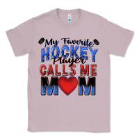 Lilac my favorite hockey player calls me mom Classic Tee - Zillion Design Studio