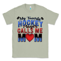 Matcha my favorite hockey player calls me mom Classic Tee - Zillion Design Studio