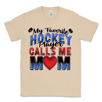 Mushroom my favorite hockey player calls me mom Classic Tee - Zillion Design Studio