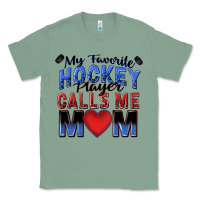 Sage my favorite hockey player calls me mom Classic Tee - Zillion Design Studio