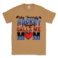 Toasted Coconut my favorite hockey player calls me mom Classic Tee - Zillion Design Studio