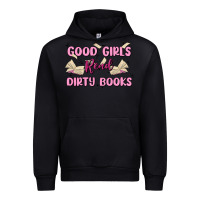 Black good girls read dirty books Urban Hoodie - MaliasSmallBusiness