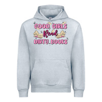 Heather Grey good girls read dirty books Urban Hoodie - MaliasSmallBusiness