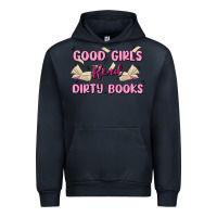 Navy good girls read dirty books Urban Hoodie - MaliasSmallBusiness