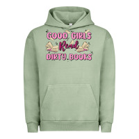 Pigment Oil Green good girls read dirty books Urban Hoodie - MaliasSmallBusiness