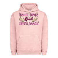 Pigment Salmon good girls read dirty books Urban Hoodie - MaliasSmallBusiness