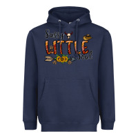 Navy sassy little soul Heavyweight Hoodie - CowhideDigitalArt