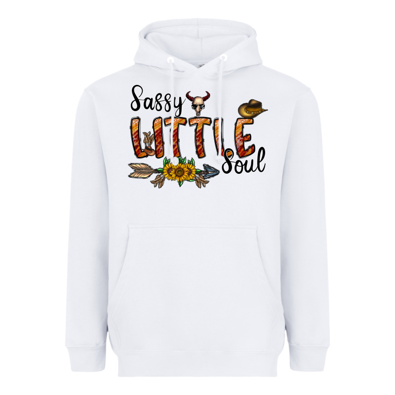 Sassy Little Soul Heavyweight Hoodie by CowhideDigitalArt | Teevron