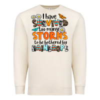 Sandshell i have survived to may storms to be bothered by ra Premium Sweatshirt - AdoDesignShop
