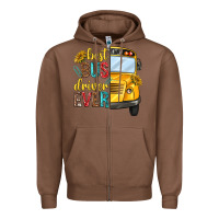 Chestnut best bus driver ever Zipper Hoodie - texasbilliewilder
