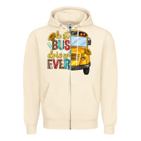Sandshell best bus driver ever Zipper Hoodie - texasbilliewilder