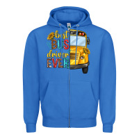 True Royal best bus driver ever Zipper Hoodie - texasbilliewilder