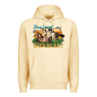 Pina Colada free spirit wild heart 3 horses Premium Hoodie - LillyAllenDesigns