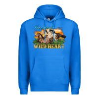 True Royal free spirit wild heart 3 horses Premium Hoodie - LillyAllenDesigns