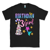 Black birthday girl 3 Classic Tee - BundleAndBundleShop