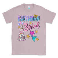 Lilac birthday girl 3 Classic Tee - BundleAndBundleShop