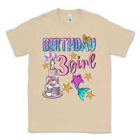 Mushroom birthday girl 3 Classic Tee - BundleAndBundleShop