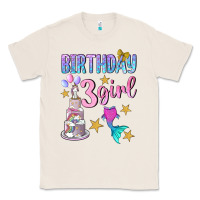 Natural birthday girl 3 Classic Tee - BundleAndBundleShop