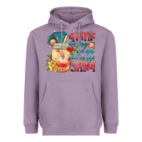 Lavender drink in my hand toes in the sand Heavyweight Hoodie - HRA Design Shop