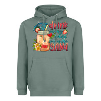 Sage drink in my hand toes in the sand Heavyweight Hoodie - HRA Design Shop