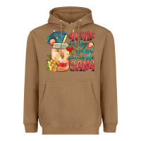 Toasted Coconut drink in my hand toes in the sand Heavyweight Hoodie - HRA Design Shop