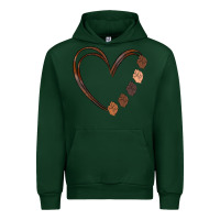 Forest Green black history melanin Urban Hoodie - MaliasSmallBusiness