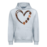 Heather Grey black history melanin Urban Hoodie - MaliasSmallBusiness