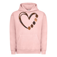 Pigment Salmon black history melanin Urban Hoodie - MaliasSmallBusiness