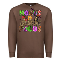 Chestnut hocus pocus skeleton Premium Sweatshirt - AdoDesignShop