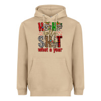 Mushroom ho ho holly shit what a year Heavyweight Hoodie - FaDigitalArtStudio