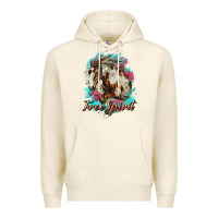 Tofu free spirit mustang horse Premium Hoodie - LillyAllenDesigns